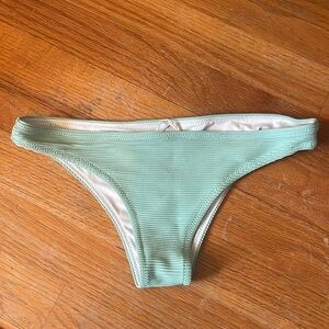 Rhythm Palm Springs Cheeky Bikini Bottoms, Aruba